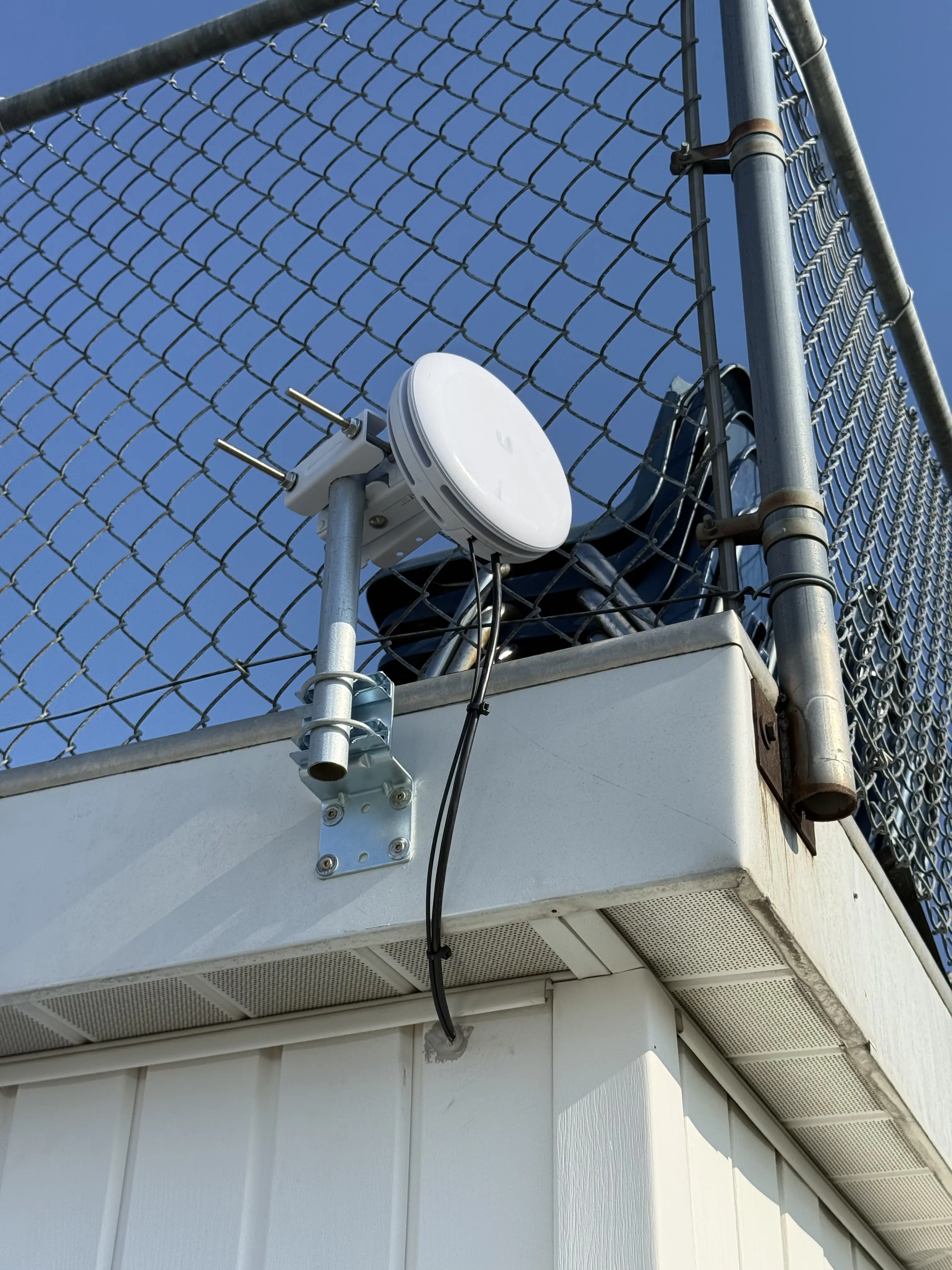 Press box access point installation