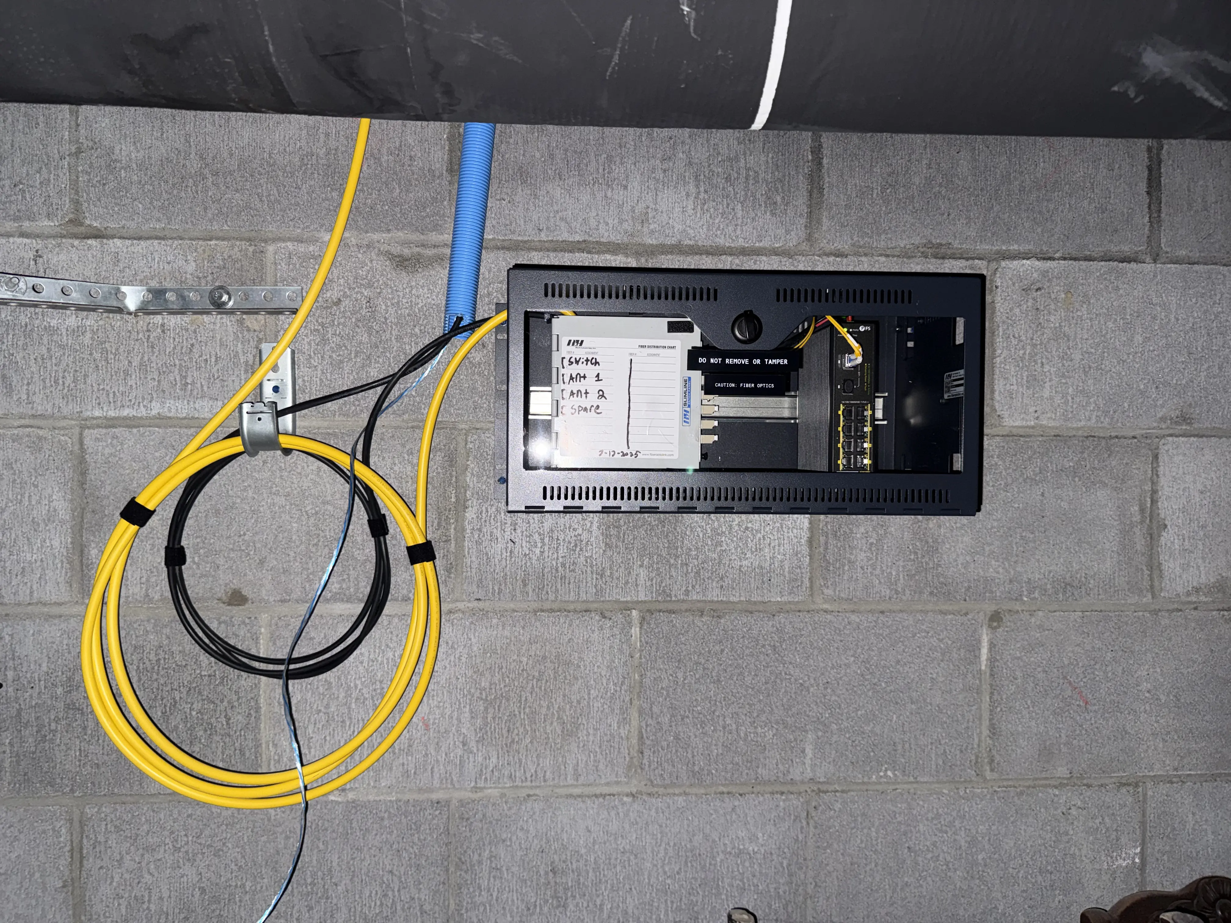 Roof IDF installation